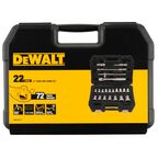 Набор торцевых головок DEWALT, 22 шт., DWMT19241-1