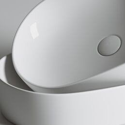 Раковина накладная Ceramica Nova Element 60 см CN6047 белая