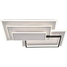 Потолочная люстра светодиодная Escada Stage 10231/5LED 145Вт ИК-пульт, металл/акрил, белый/черный