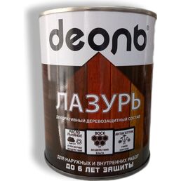 Декоративный деревозащитный состав Деоль Лазурь DZS075