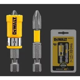 Набор бит DeWALT Max Fit DWA2PH2SL, магнитный держатель, для шуруповёртов, односторонние