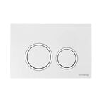 Комплект инсталляция Tece Spring S955102 с унитазом Hansgrohe GladeLake S безободковый с микролифтом клавиша цвет белый