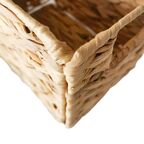 Корзина для хранения 21x15x15 см гиацинт цвет натуральный