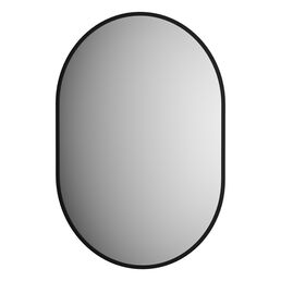Зеркало Defesto AURA DF 2923 50х70 см, с LED-подсветкой, без выключателя, нейтральный белый свет, рама черная