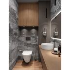 Глазурованный керамогранит Cersanit Energy 44.8x89.8x0.8 см 1.206 м² матовый цвет серый