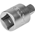 Переходник для торцевых головок Dexter 1/2(F)x3/8(M) дюйма 36 мм