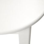 Стол кухонный овальный Delinia Тулуза 75x120 см дерево цвет белый