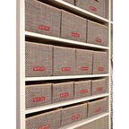 Ящик с отделениями Casy Home For Professionals 50x22x12см, коричневый