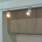 Трековый светильник Volpe Q321 под лампу GU10 50 Вт 10 м² цвет белый
