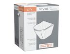 Подвесной унитаз Cersanit CITY OVAL Clean On DPL EO slim, белый