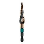 Сверло ступенчатое KRAFTOOL COBALT 4-12мм; 9 ступеней; азотирование; винтовая спираль (29691-4-12-9)