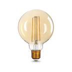 Лампа светодиодная Gauss Filament G95 E27 265 В 8 Вт шар большой 740 лм теплый белый цвет света