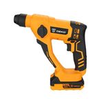Перфоратор аккумуляторный SDS-plus Deko DKCH20 063-4412, 20 В Li-Ion 2x2 Ач, 1.2 Дж