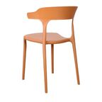 Кухонный стул Treet Roero 48x74x46.5 см каркас пластик спинка полипропилен цвет терракотовый