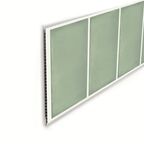 Стеновая панель ПВХ Шиповник зеленый 2700x250x8 мм 0.675 м²