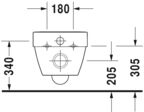 Подвесной унитаз Duravit Vero Air Rimless 2525090000 с крышкой