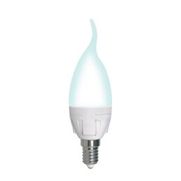 Лампочка светодиодная LED-CW37 7W/4000K/E14/FR/DIM PLP01WH картон Uniel
