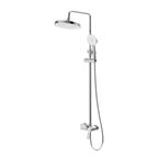 Душевая стойка BelBagno ALBANO ALBANO-VSCM-CRM хром, с изливом