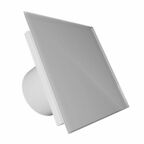 Вентилятор вытяжной DiCiTi AEON 4C, D 100, с обратным клапаном, со стеклянной панелью PAGM Silver Clear