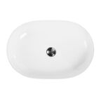 Раковина накладная BelBagno BB1348 61 см белая