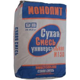 Смесь цементно-песчаная М150 (ЦПС) 25 кг