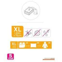 Вакуумный пакет Spaceo 130x75 см 2 шт