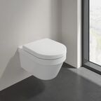 Унитаз подвесной Villeroy&Boch Architectura 4694HR01, с крышкой-сиденьем, цвет Альпийский белый
