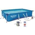 Бассейн каркасный прямоугольный Bestway Steel Pro 56404 BW 300x201x66 см 3300 л