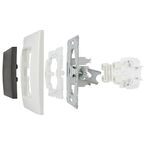 Выключатель встраиваемый Systeme Electric W59 Deco 1 клавиша, цвет графит