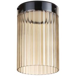 Каскадный потолочный светильник Odeon Light Pillari 5047/15LC черный/светл.янтарный/металл/стекло LED 15W 4000К 1676Лм