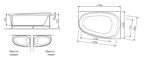 Ванна акриловая Am.Pm Like 170x110 W80A-170R110W-A