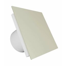 Вентилятор вытяжной DiCiTi AEON 4C, D 100, с обратным клапаном, с пластиковой панелью PA Ivory