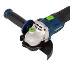 УШМ аккумуляторная бесщеточная Rockfield RF2204BK, 20 В Li-ion 4 Ач, 125 мм