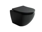Комплект подвесного унитаза с инсталляцией Ceramica Nova Forma CN4002MB_1002B_1000 черный матовый