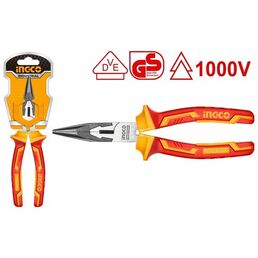 Длинногубцы диэлектрические 160мм INGCO HILNP28168 INGCO INDUSTRIAL