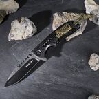 Нож складной полуавтоматический Rexant Hunter