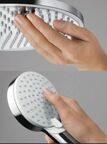 Душевая стойка Hansgrohe Crometta S 240 1jet Showerpipe Ecosmart 27269000 без излива, хром