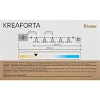 Гирлянда светодиодная лепесток Kreaforta Cinder на солнечных батареях 4.9 м цвет белый