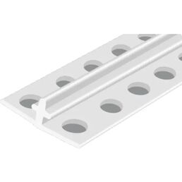 Профиль маячковый (ПМ) ИС ПВХ 10x3000 мм