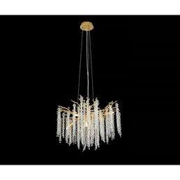 Подвесная люстра хрусталь Kink Light Шанти 07871-76D,33 форма ветки