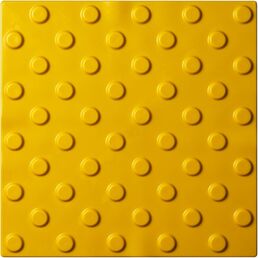 Тактильная плитка PALITRA TECHNOLOGY 50245-3-PVC-300x300x4-Y-VI