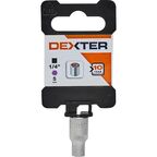 Торцевая головка шестигранная Dexter HT205112 1/4 дюйма 5 мм