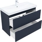 Мебель для ванной комнаты Aquanet Джейн (Flat) 101 см 00335431 подвесная, маренго