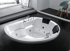 Ванна акриловая Gemy 185x162 G9053 K белая