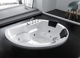 Ванна акриловая Gemy 185x162 G9053 K белая