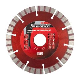 Отрезной турбо-сегментный алмазный диск MATRIX Professional 73142