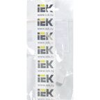 Заглушка для кабель-канала IEK КМЗ 25x16 мм цвет белый 4 шт.
