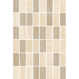 Декор Kerama Marazzi MM8278 20х30х0,69 см Декор Летний сад бежевый мозаичный