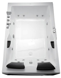 Ванна акриловая Gemy 182x122 G9061 B R белая