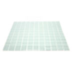 Мозаика Mir Mosaic Natural Color palette белая стеклянная 300х300х4 мм глянцевая